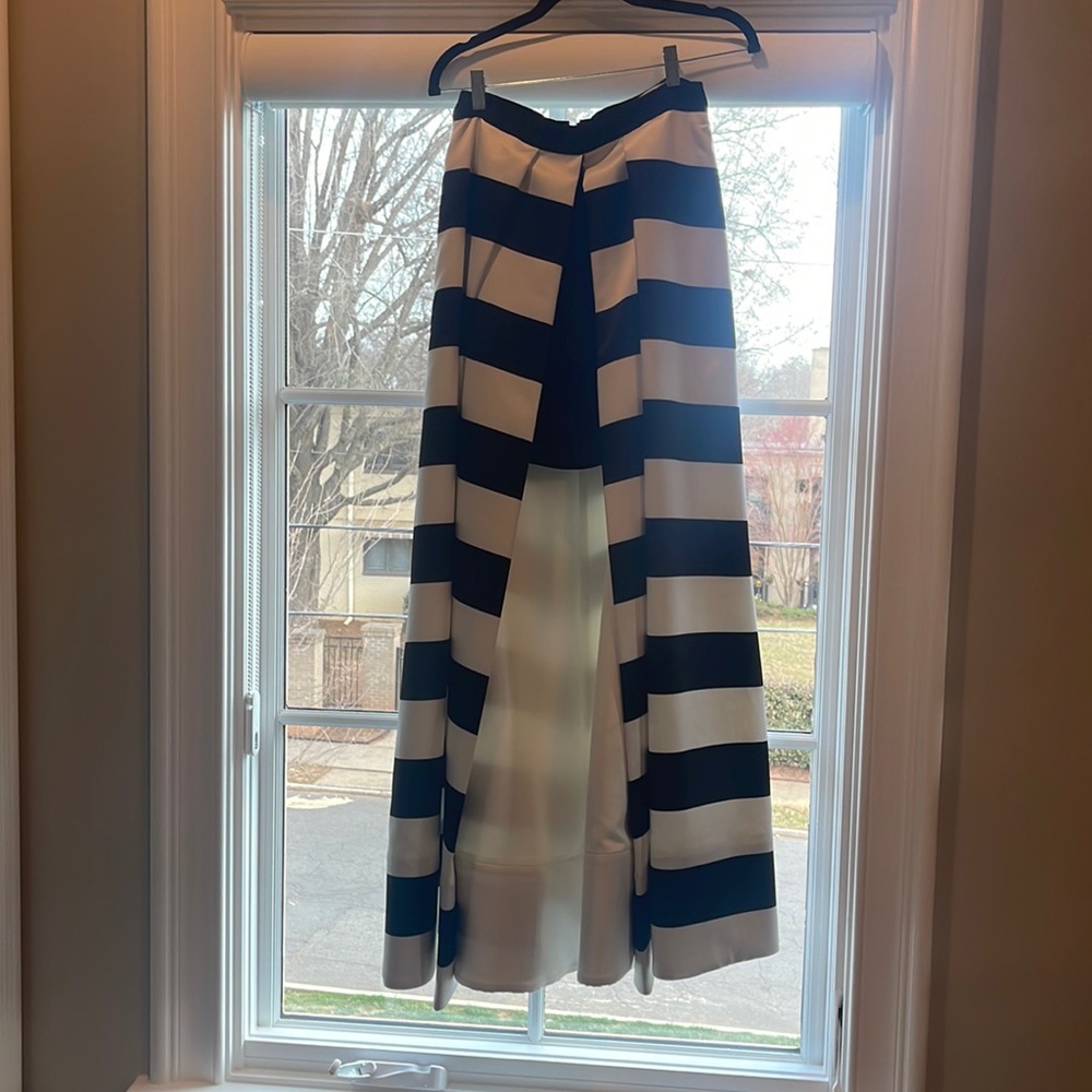 Black and white skirt